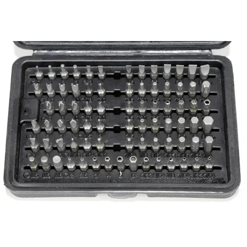 Набір біт LEX – Чехія, 100 шт, з адаптерами та кейсом Львів - фото 3