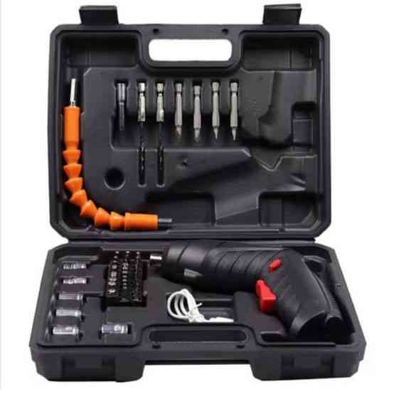 Шуруповерт з додатковими насадками, Бездротовий шуруповерт у кейсі на акумуляторі NX-27 Івано-Франківськ