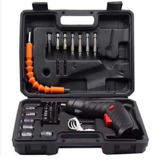 Шуруповерт з додатковими насадками, Бездротовий шуруповерт у кейсі на акумуляторі NX-27 Івано-Франківськ - фото 2