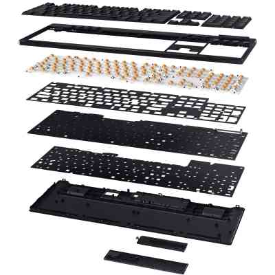 Клавіатура Razer BlackWidow V4 Low-Profile Wireless/Bluetooth/USB Yellow switch UA Black (RZ03-05271500-R3M1) Вінниця