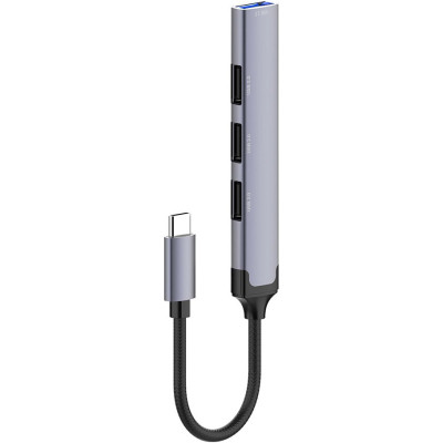 Концентратор ColorWay USB-C 4-в-1 USB2.0х3/USB3.0 (CW-HUB04) Вінниця - фото 12