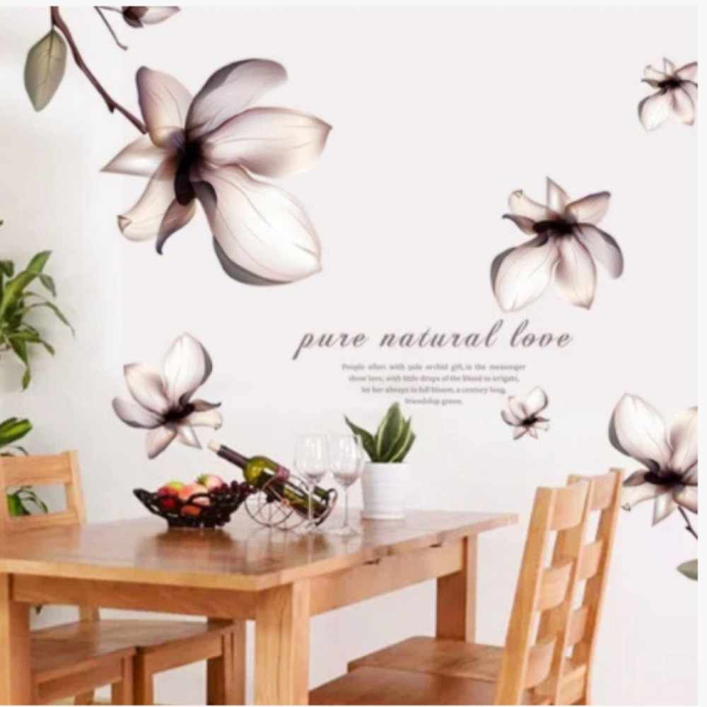 Наклейка декоративная на стену Цветы Киев - изображение 5