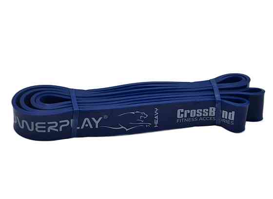 Еспандер-петля (гумка для фітнесу і кроссфіту) PowerPlay 4115 Power Band Синя (20-45kg) Кам'янське