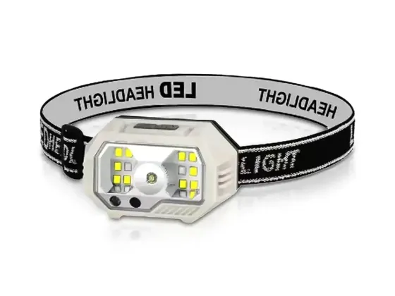 Налобний ліхтар Bailong SH-S21 Type-C з датчиком руху, 7 режимів, LED XPE+COB, акумулятор Одеса