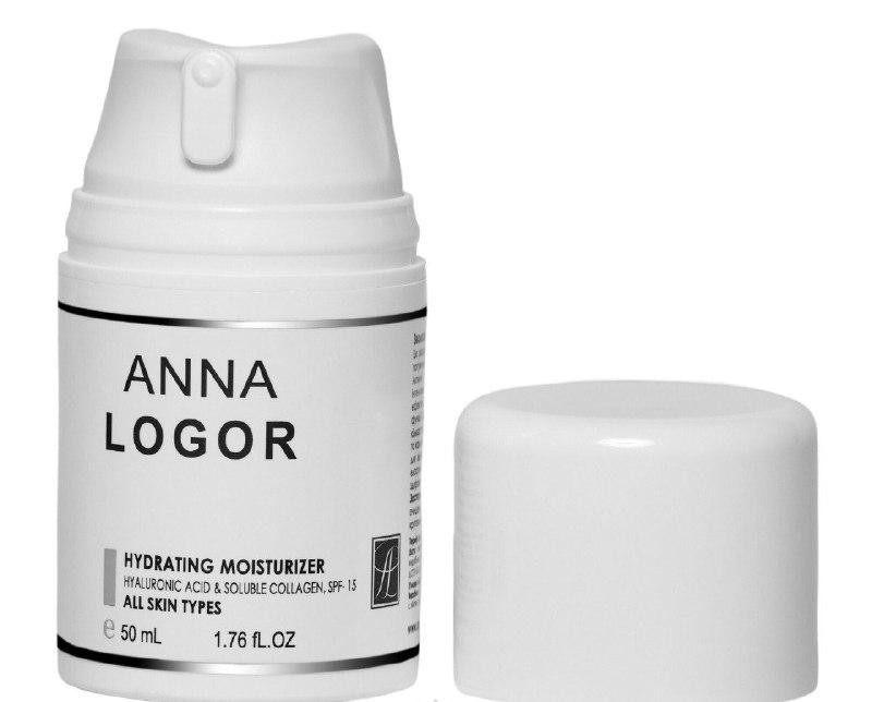 Зволожувальний крем для всіх типів шкіри Anna Logor Hydrating Moisturizer 50 мл Дніпро - фото 1