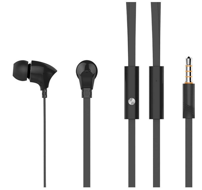 Дротові навушники CELEBRAT G3 з мікрофоном та кнопкою управління, якісний звук, 3.5 мм, чорні Одеса - фото 4