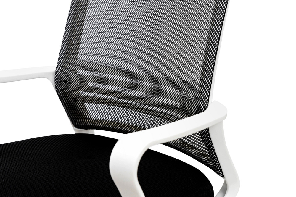 Стілець офісний Веб, чорний/білий Киев - изображение 7