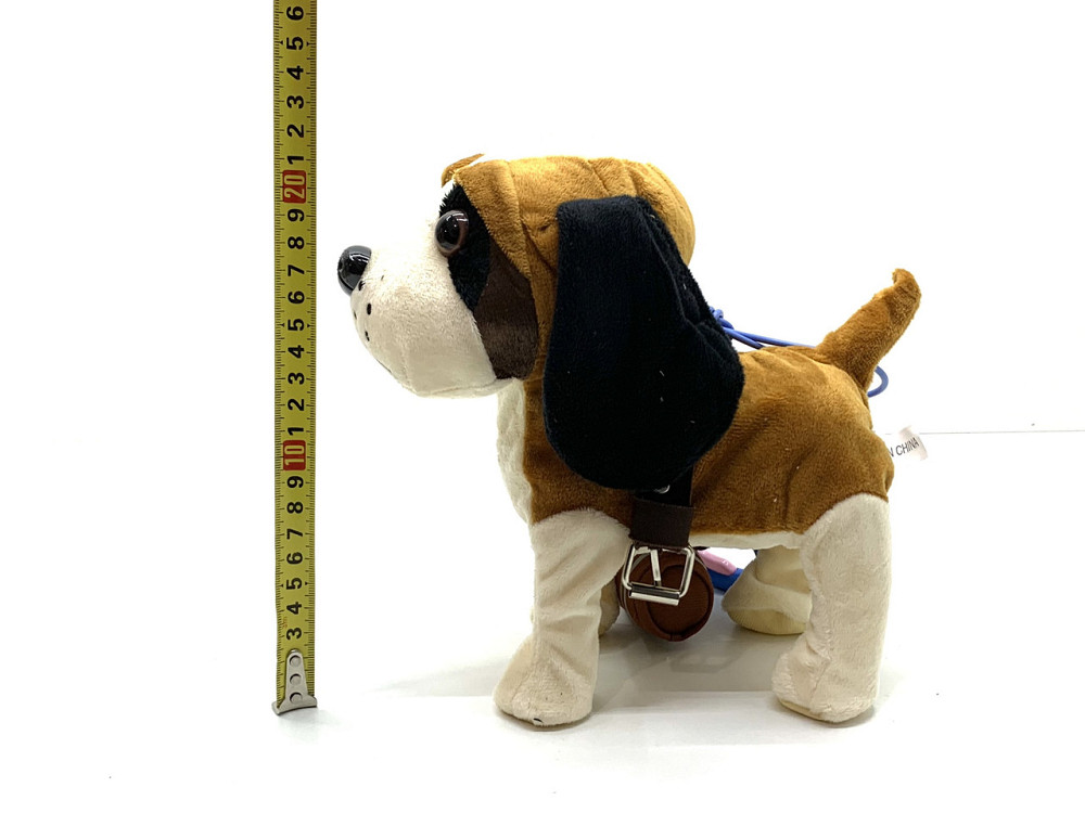 Собачка інтерактивна Limo Toy на повідку ходить махає хвостиком Коричнева (M 4879 I UA) Чернигов - изображение 8