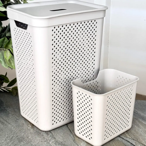 Кошик для білизни 45л з органайзером какао Simple Алеана Житомир