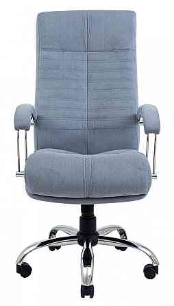 Офісне Крісло Керівника Richman Orion Missoni Хром М3 MultiBlock Блакитний Київ