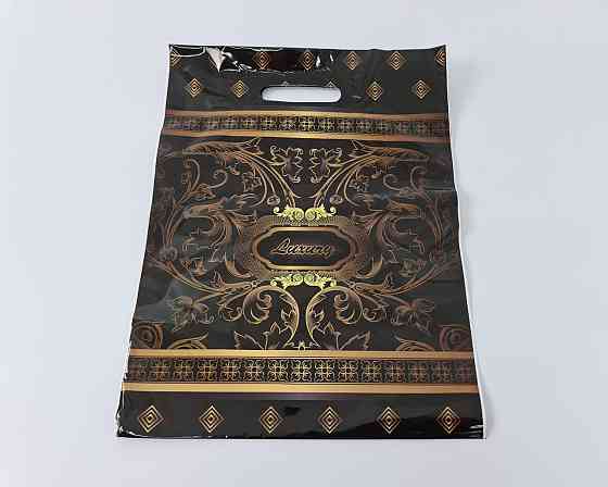 Пакет с прорезной ручкой, ламинированный 