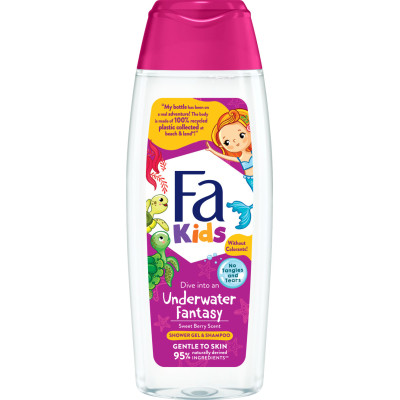 Дитячий гель для душу Fa Kids Русалонька для дівчаток 250 мл (9000100662550) Вінниця - фото 4