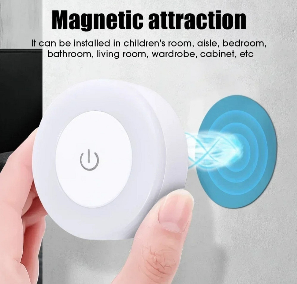 Сенсорний LED нічник-світильник Теплий білий Смела - изображение 6