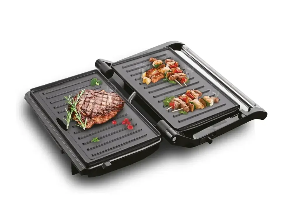 Контактный гриль BITEK BT-2685, настольный, электрический, 2000Вт, регулируемые панели с плавающими петлями Одесса - изображение 3