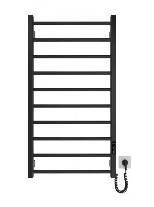 Электрический полотенцесушитель Hygge Family Leeds 970x530 черный мат Киев - изображение 2