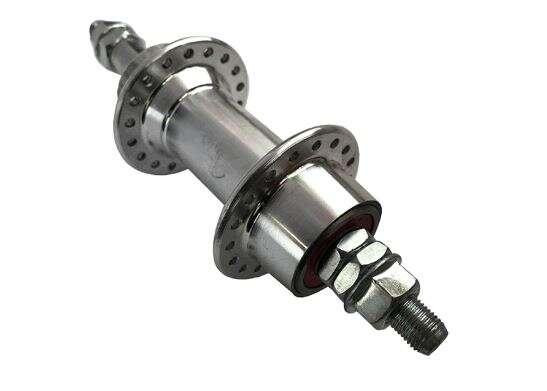 Втулка заднего колеса велосипеда (алюминий) (36 спиц, трещотка, на пром подшипнике) (Silver) KL Мукачево - изображение 1