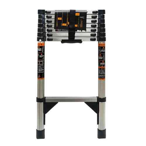 Лестница телескопическая 3.1м, приставная, нержавеющая сталь Киев