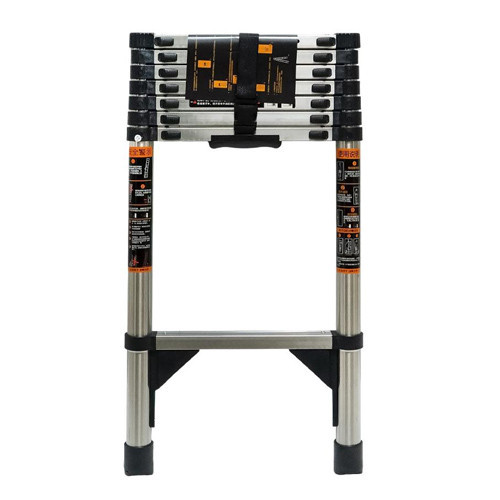 Лестница телескопическая 3.1м, приставная, нержавеющая сталь Киев - изображение 1