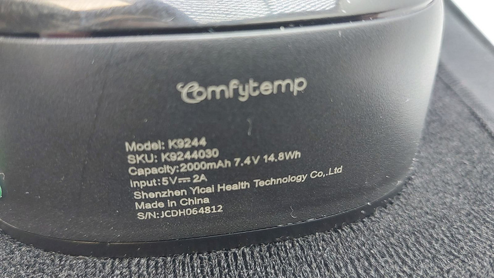 Акумуляторний пояс-масажер з підігрівом Comfytemp K9244 (товар вживаний) Луцк - изображение 4