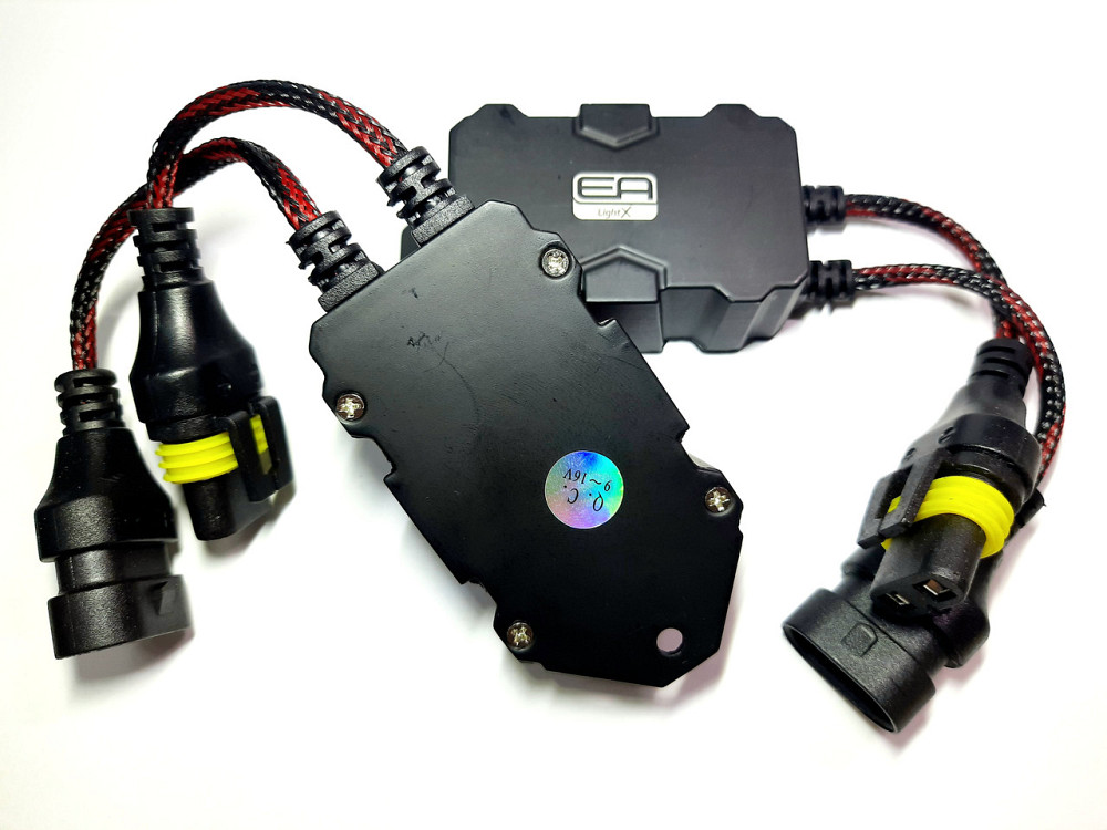 Обманки, адаптери опору LED Xenon EA LightX CANBUS HB3 (9005)/HB4 (9006)/HIR2 (9012)/H10/H12 Super (2 шт) Харків - фото 1
