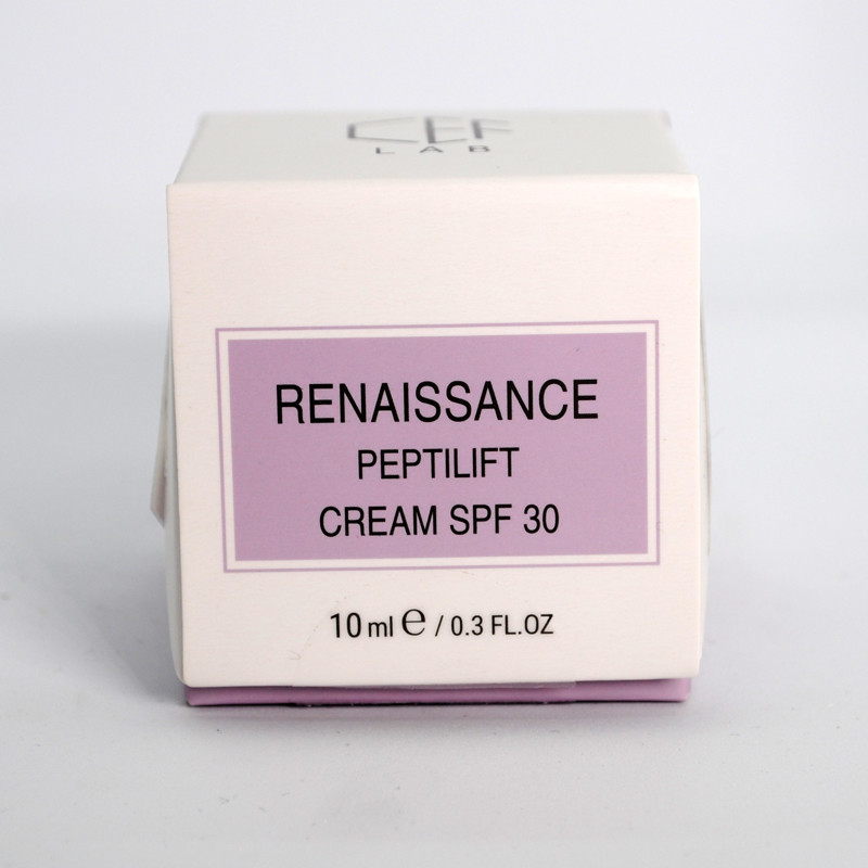 Пептидний Денний крем Spf 30 CEF Lab Renaissance Peptilift Cream Spf 30 10 мл Дніпро - фото 1