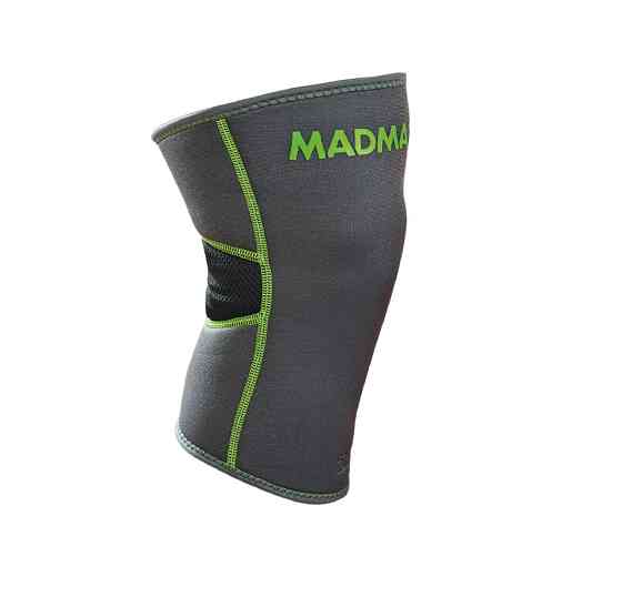 Наколінник MadMax MFA-294 Zahoprene Knee Support Dark Grey/Green (1шт.) L Кам'янське