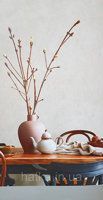 Шпалери вінілові на флізеліні AS creation Deluxe метрові однотонні матові ефект розмитості сірі 39939-2 Київ - фото 1