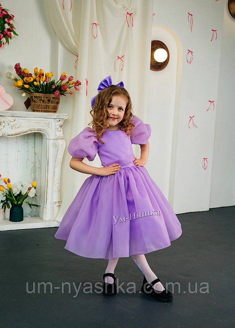 Лавандовое платье пышное Кривой Рог - изображение 3