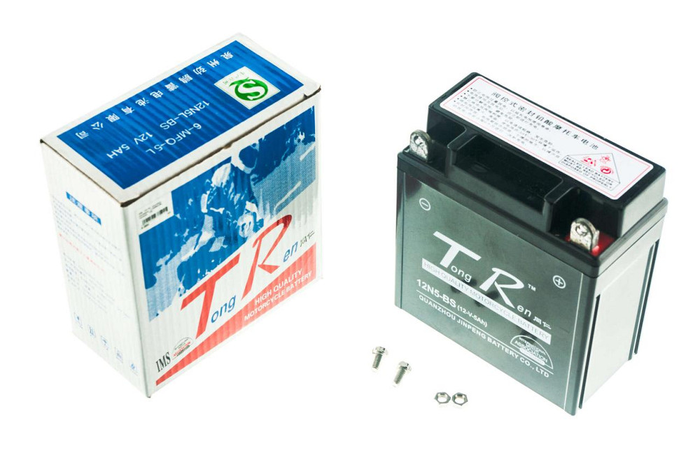 Аккумулятор 12V 5А AGM (высокий) (119x60x128, черный) Мукачево - изображение 1