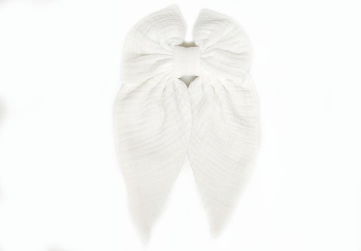 Шпилька для волосся Бант молочний Київ - фото 1