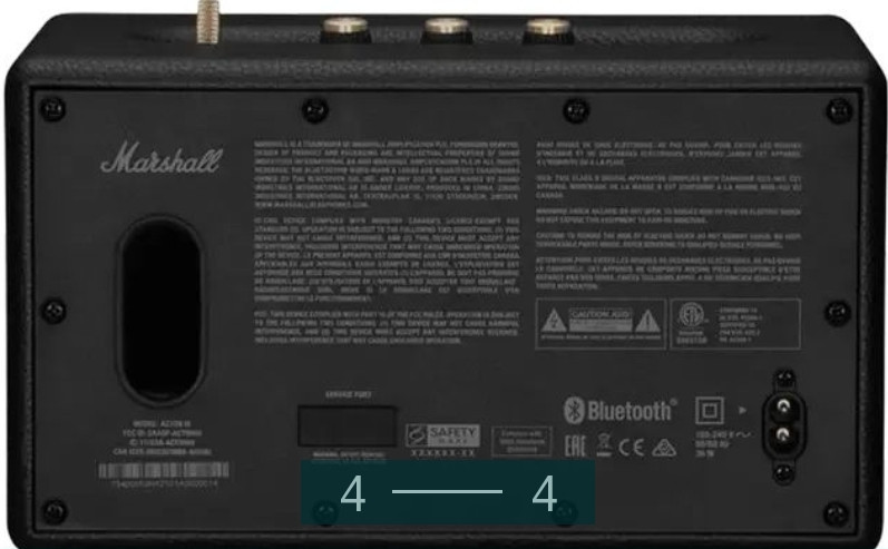 Акустическая система Marshall Acton 3 Black. Киев - изображение 1