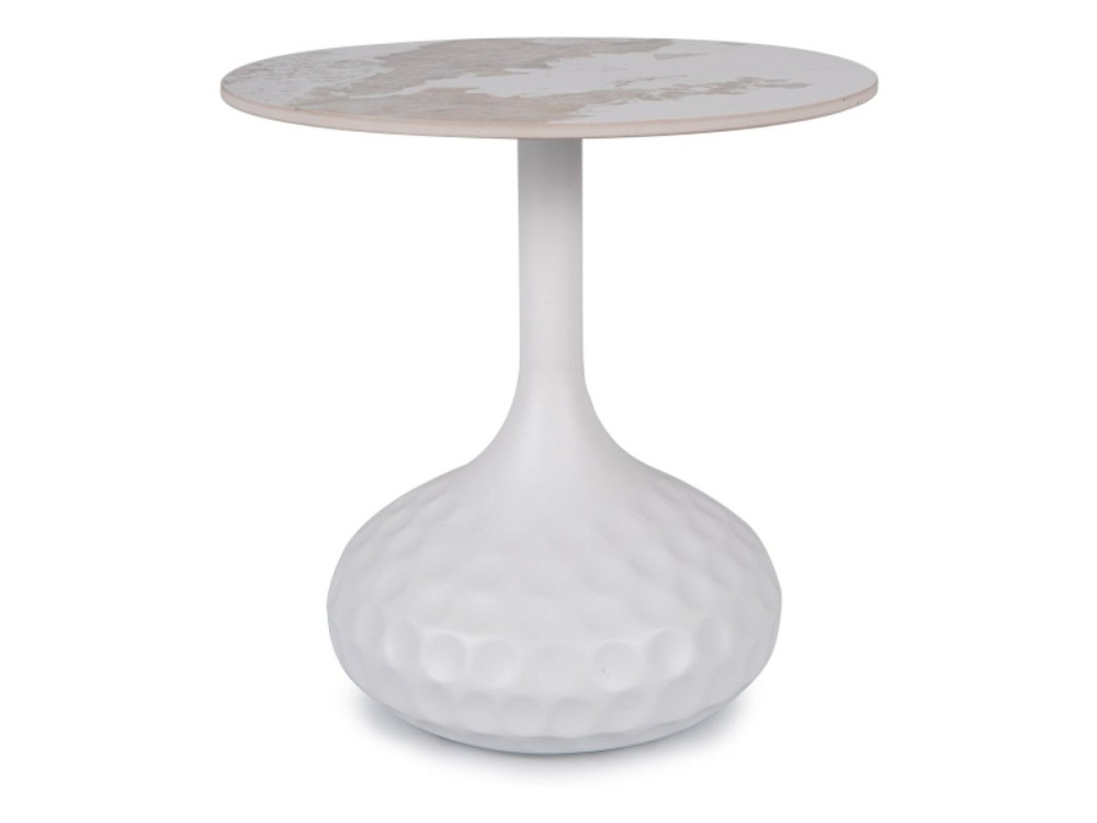 Журнальний столик SALO B білий д.50*49 Киев - изображение 1