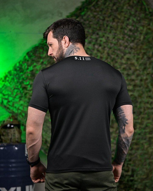 Тактична Футболка 5.11 black ПП7648 Одеса - фото 3