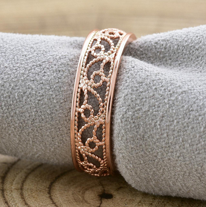 Кільце Xuping позолота РВ, 19 розмір (ширина 6 мм, вага 2,6 м) Київ - фото 1