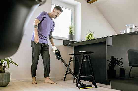 Аккумуляторный пылесос Karcher VC 4 Cordless myHome 21.6 В, 0.65 л, до 30 мин работы Киев