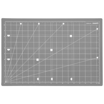 Самовосстанавливающийся коврик для резки Axent А3, трехслойный серый (7902-03-A) Винница - изображение 2
