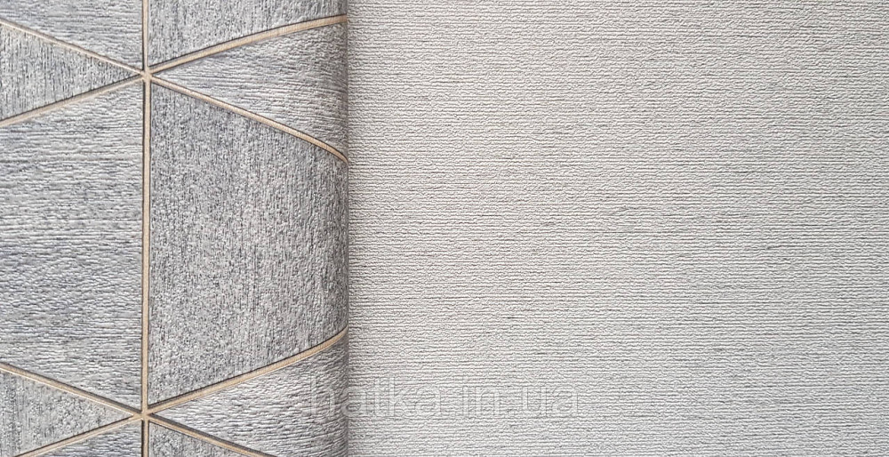 Шпалери вініл на флізеліні Marburg Travertino 1.06х10 однотонні дрібна горизонтальна смужка темно-коричневі Київ - фото 2