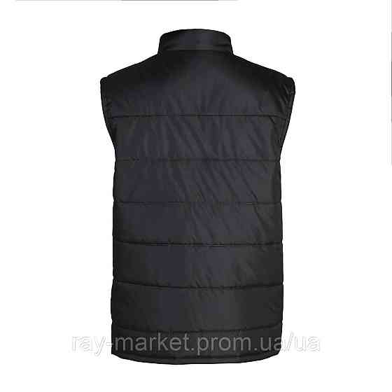 Жилет стьобаний Ray Basic чоловічий утеплений чорний (U0601M-Black) Київ