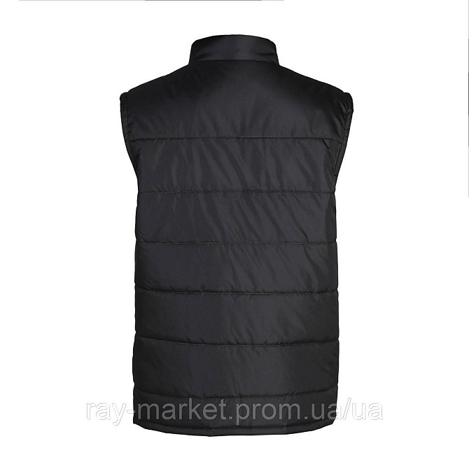 Жилет стьобаний Ray Basic чоловічий утеплений чорний (U0601M-Black) Київ - фото 6