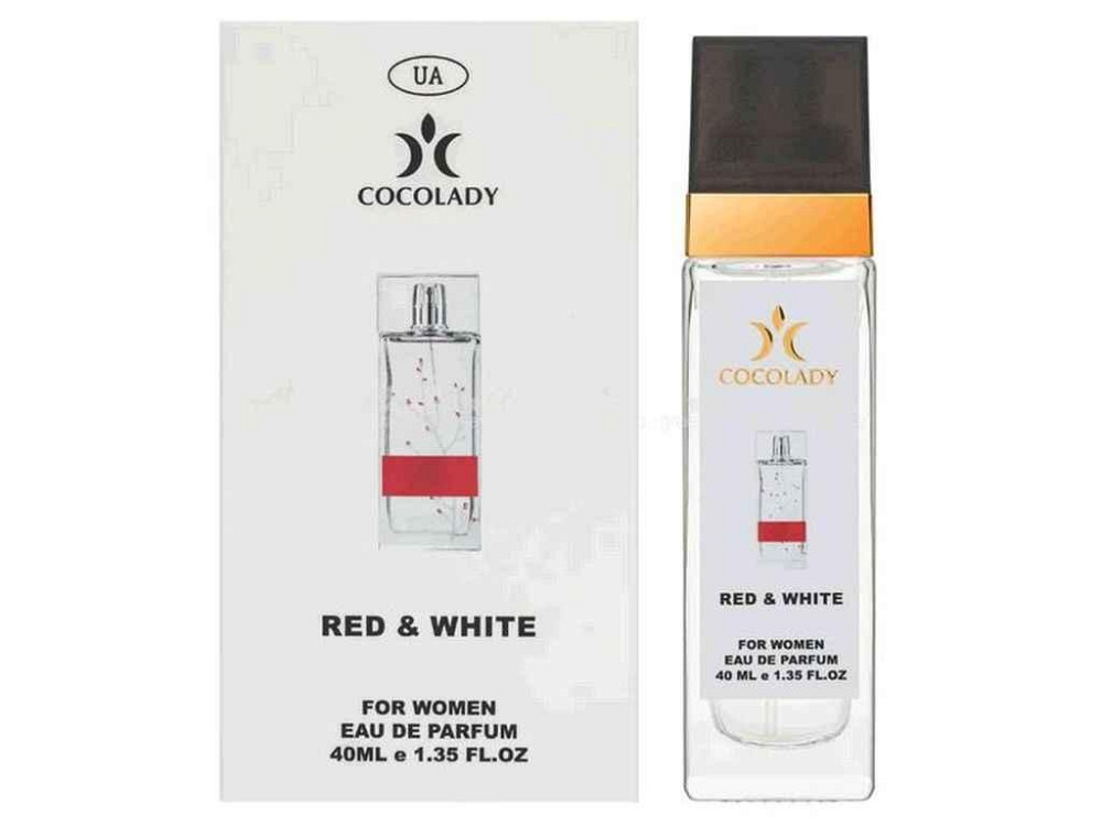 Парфумована вода для жінок 40мл RED WHITE аромат ARMAND BASI IN RED PARFUM ТМ COCOLADY Київ - фото 1
