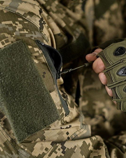 Весняна тактична куртка Mossad піксель Одеса - фото 8