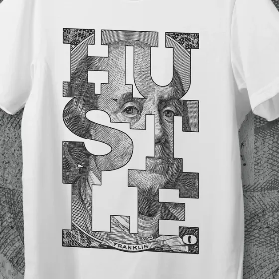 Футболка для подростка мальчика с принтом Hu140tle W Размер 160 Anime10042 Днепр