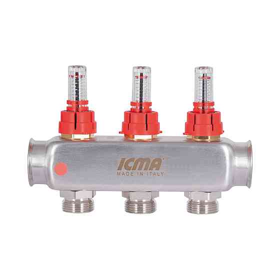 Коллектор с расходомерами (нерж.) 1