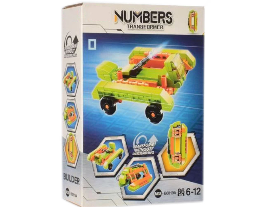 Конструктор BAMBI M38-B0819A 2в1, 86-110 деталей M38-B0819A Вінниця - фото 1