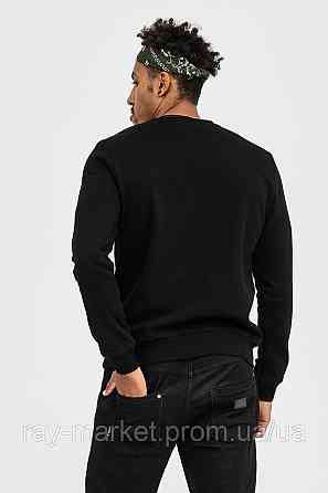 Світшот базовий Ray Basic полегшений чоловічий чорний (U0302M-Black) Київ