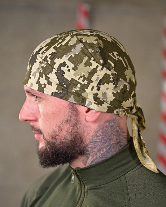 Бандама-підшоломник піксель ПП7680 Одеса - фото 1