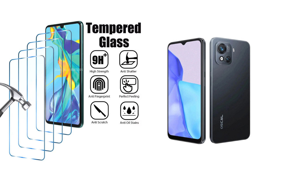 Захисне скло ArmorGlass для Blackview Oscal C80 – стійке до подряпин та ударів Київ - фото 1