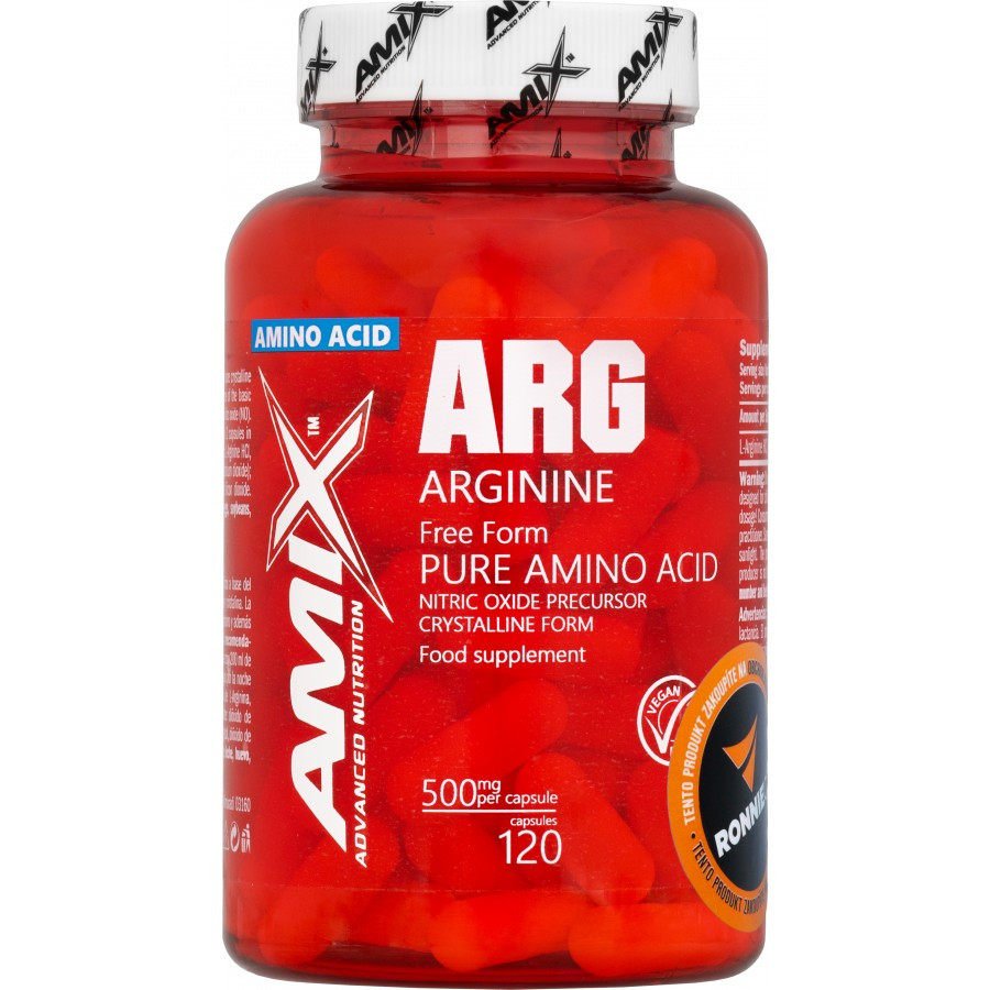 L-Аргінін Amix Arginine 120 caps Луцьк - фото 1
