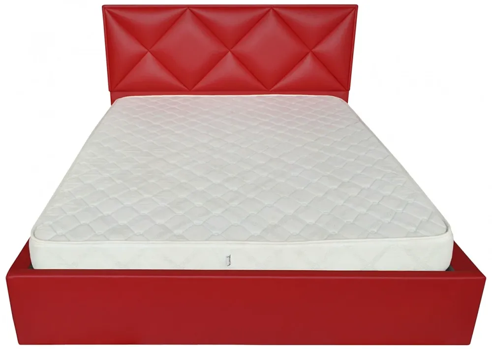 Кровать Двуспальная Leeds Standart 180 х 200 см Fly 2210 Красный Днепр - изображение 11