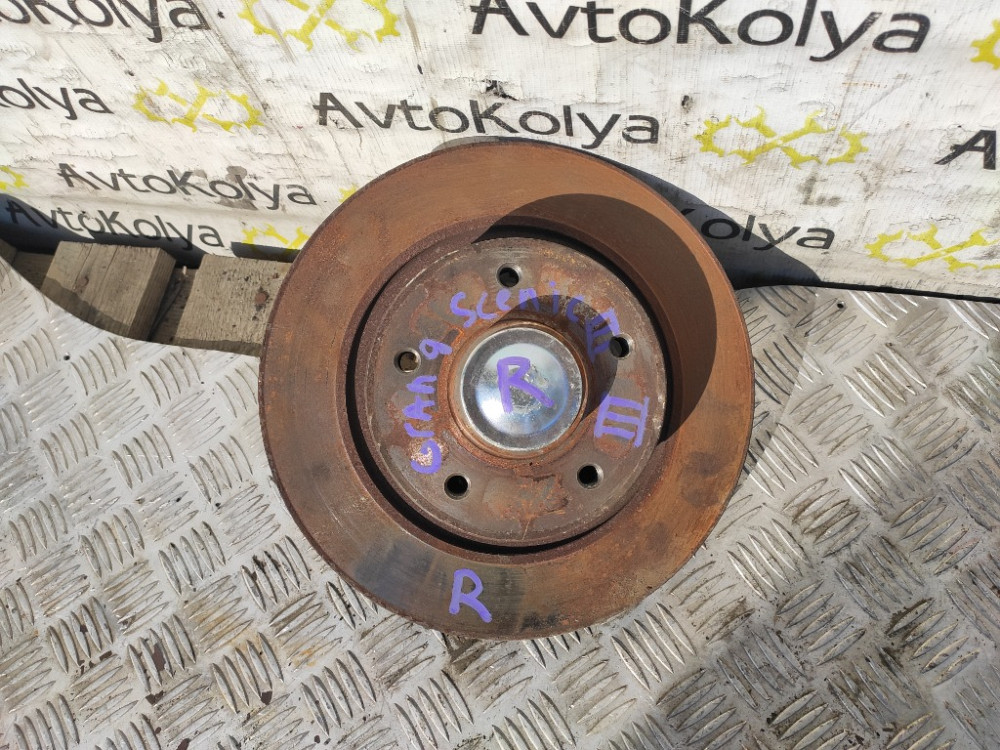 Гальмівний диск задній Renault Grand Scenic III 2013-2016 Ковель - изображение 2